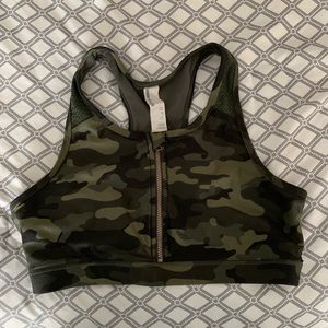 Mondetta camo sports bra